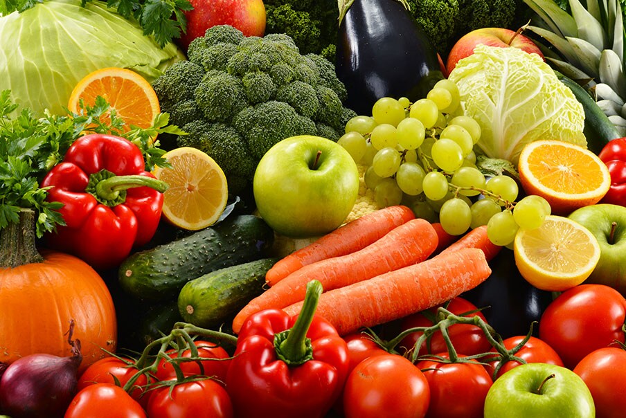 Frutta e verdura misti