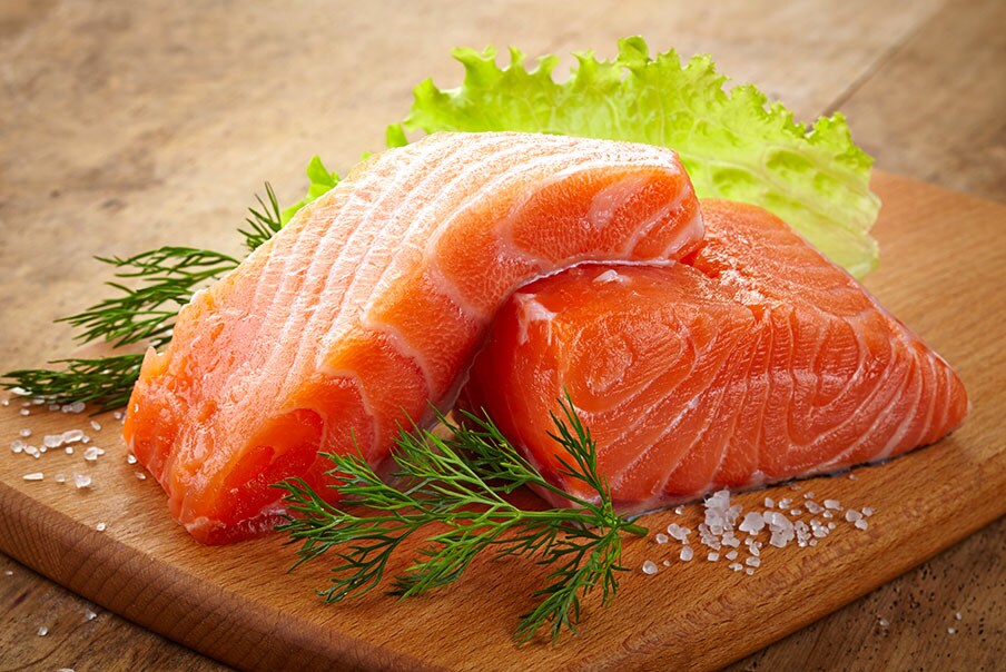 Tranci di salmone