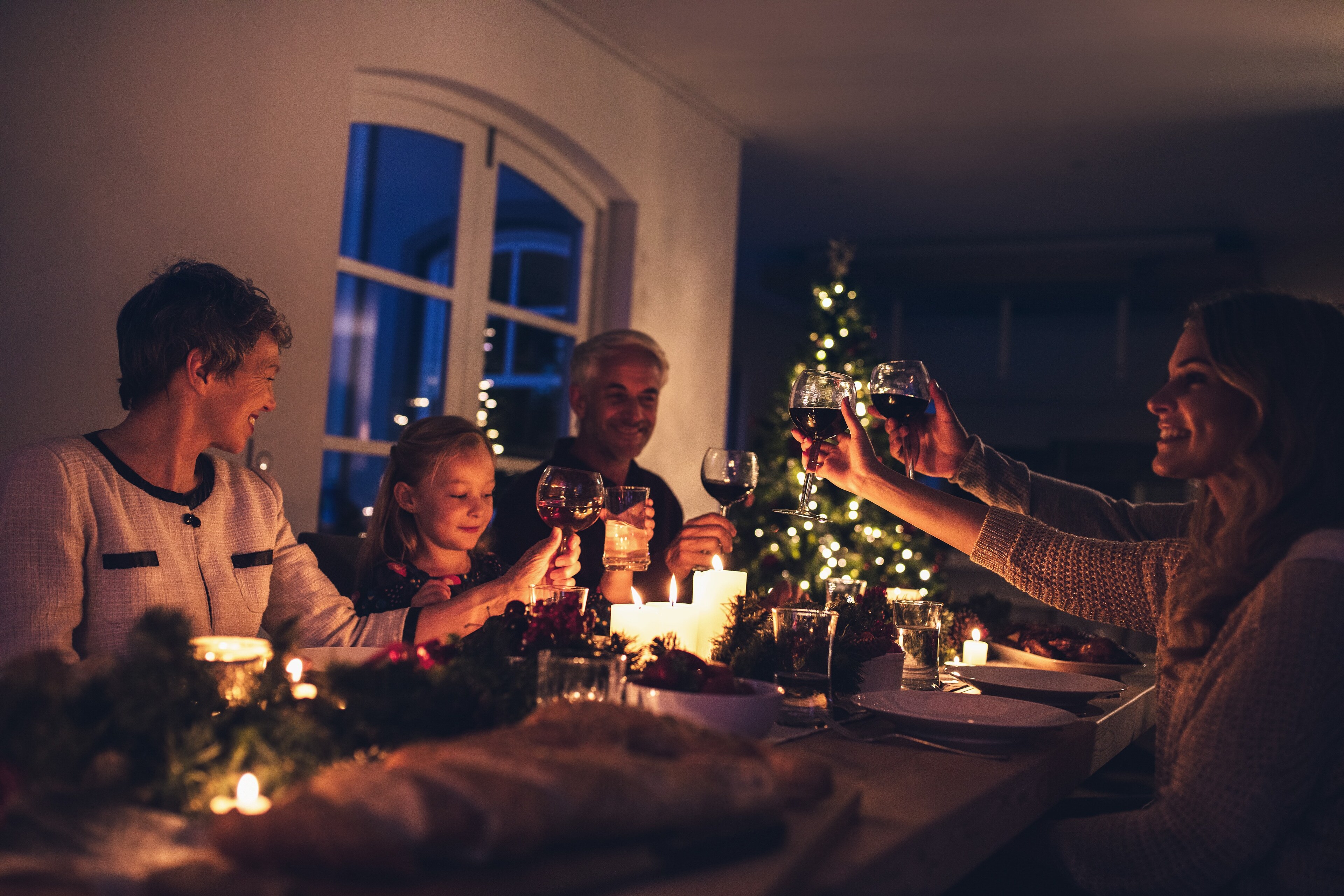 Cena famiglia natale