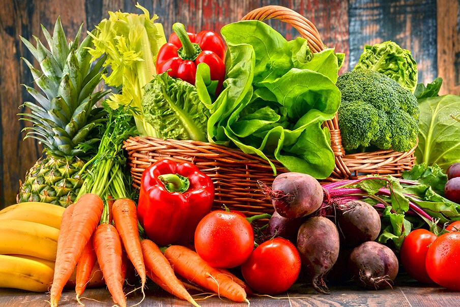 Frutta e verdura misti
