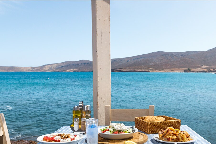 Pranzo vista mare