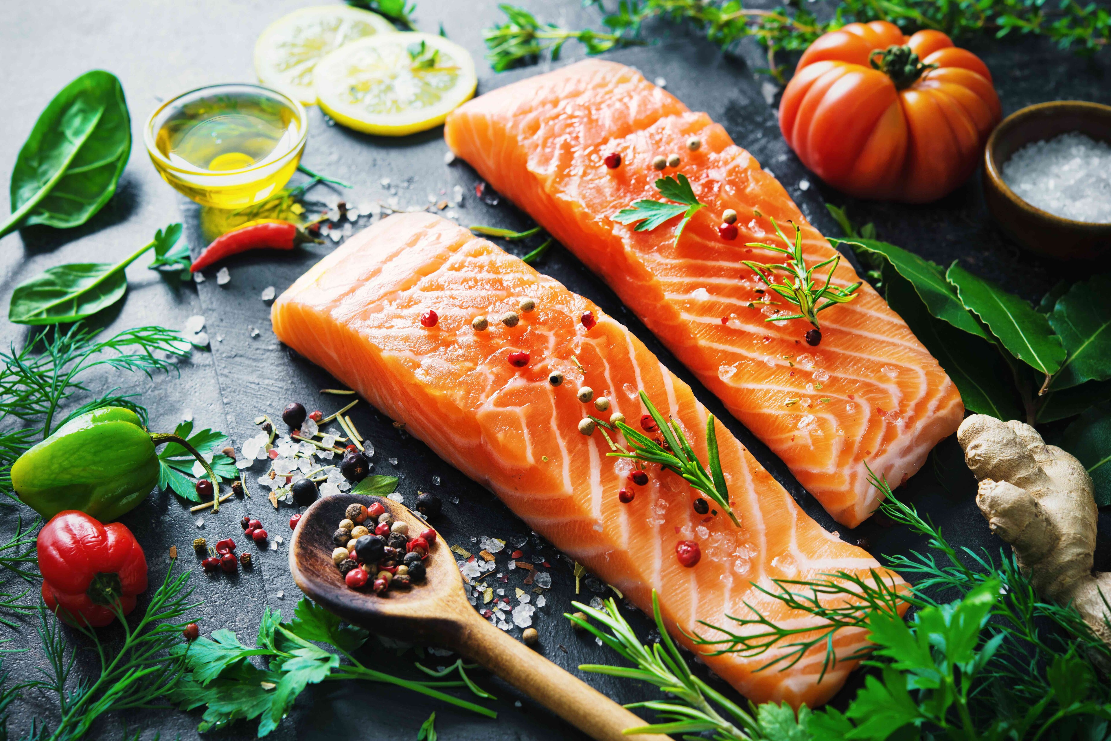 Salmone spezie