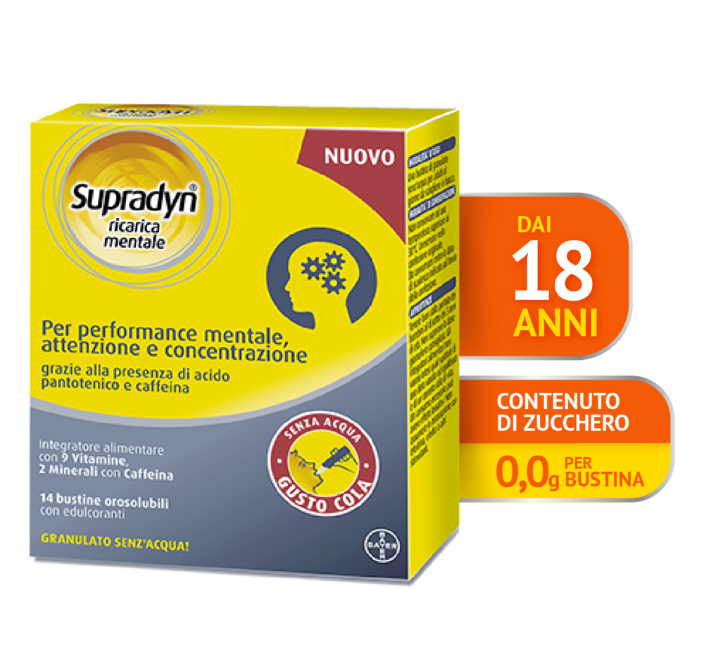Supradyn Ricarica Mentale Cola